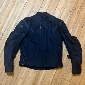 Joe Rocket Black Motorcycle Jacket